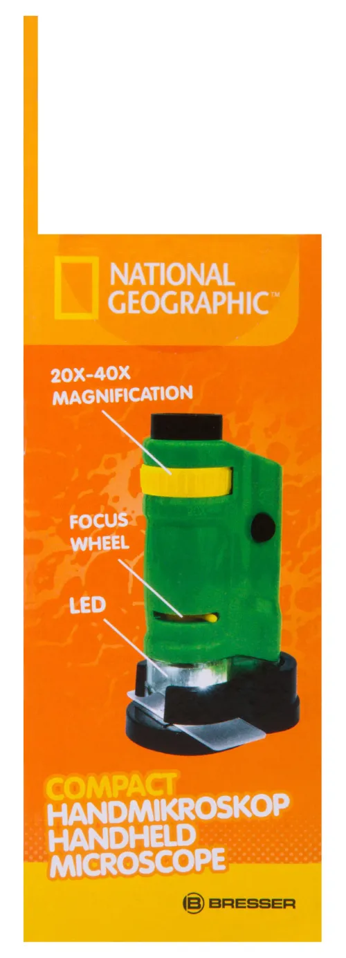изображение Ръчен микроскоп Bresser National Geographic 20–40x,  13