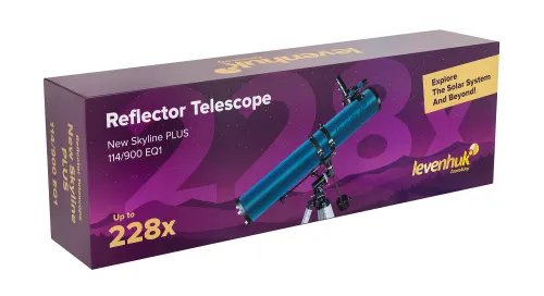 картинка Телескоп Levenhuk New Skyline PLUS 114/900 EQ1,  13