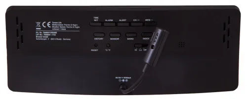 снимка Метеорологична станция Bresser Temeo Life с цветен дисплей черна,  4