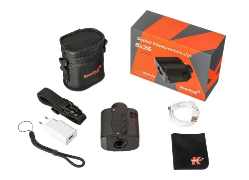 изображение Цифров фотомонокъл Levenhuk Kelvin Snap 8x25,  2