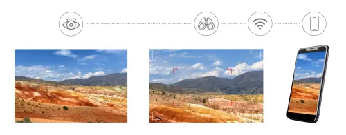 изображение Цифров фотомонокъл Levenhuk Kelvin Snap 8x25,  7