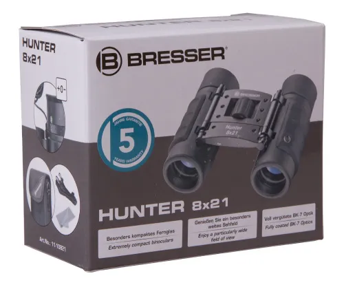 фотография Бинокъл Bresser Hunter 8x21,  8