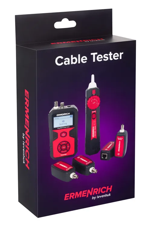 картинка Тестер за кабели Ermenrich Ping SM110,  13