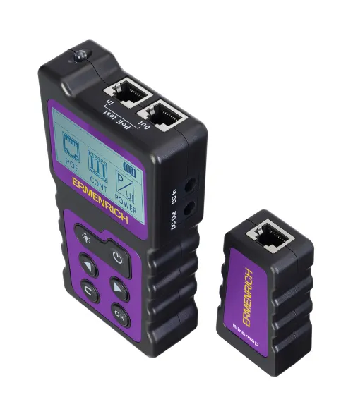 фотография PoE тестер Ermenrich NetGeeks NP25,  7