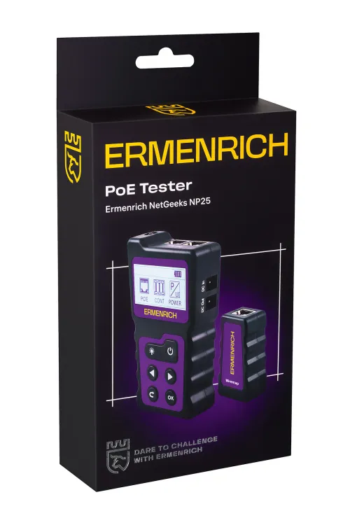 фотография PoE тестер Ermenrich NetGeeks NP25,  11