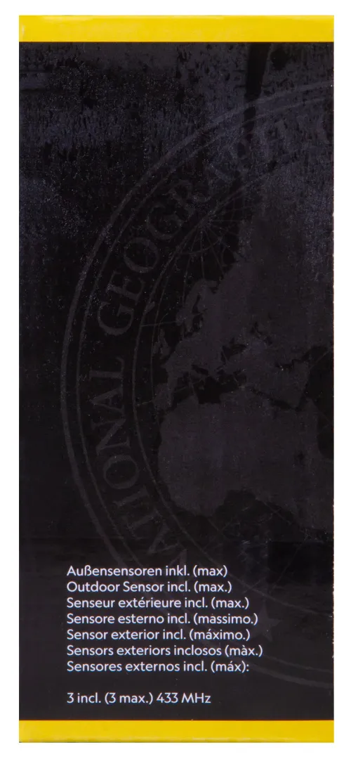 картинка Термохигрометър с функция за измерване Bresser National Geographic, черен,  14