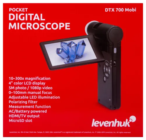фотография Цифров микроскоп Levenhuk DTX 700 Mobi,  18