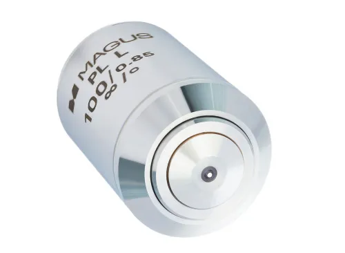 изображение Обектив MAGUS 100PLL 100х/0,85 Plan L WD 0,40 mm,  3