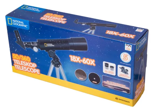 снимка Телескоп Bresser National Geographic 50/360 AZ,  9