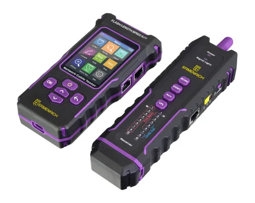 снимка Мултифункционален тестер за кабели Ermenrich NetGeeks NP50,  4