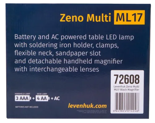 снимка Черна лупа Levenhuk Zeno Multi ML17,  14