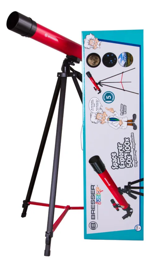 снимка Телескоп Bresser Junior Space Explorer 45/600 AZ,  10