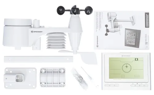изображение Метеорологичната станция Bresser RC 7-в-1, сребриста,  2