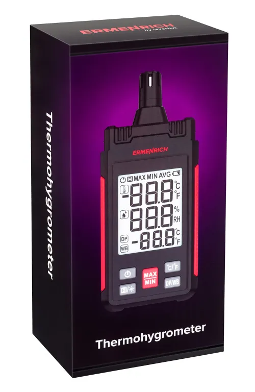 фотография Термохигрометър Ermenrich Wett TU20,  9