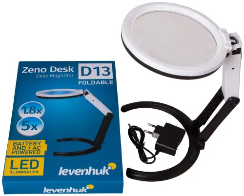 снимка Лупа Levenhuk Zeno Desk D13,  3