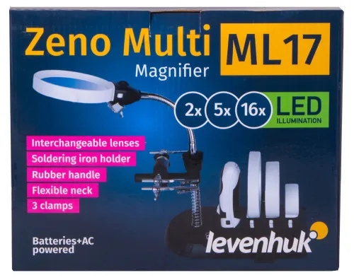 снимка Черна лупа Levenhuk Zeno Multi ML17,  13