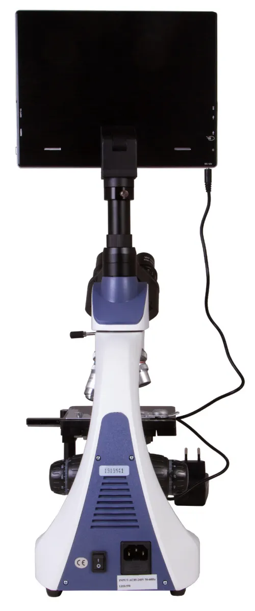 картинка Цифров тринокулярен микроскоп Levenhuk MED D10T LCD,  8