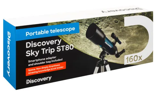 картинка Телескоп Levenhuk Discovery Sky Trip ST80 с книга,  18