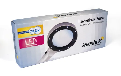 картинка Лупа Levenhuk Zeno 400 LED, 2/4x, 88/21 mm, метал,  2