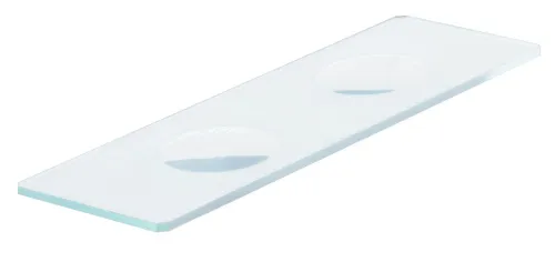 картинка Чисти предметни стъкла с две гнезда Levenhuk G50 2H, 50 бр.,  6