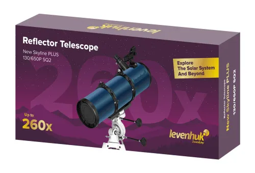 снимка Телескоп Levenhuk New Skyline PLUS 130/650P SQ2,  2
