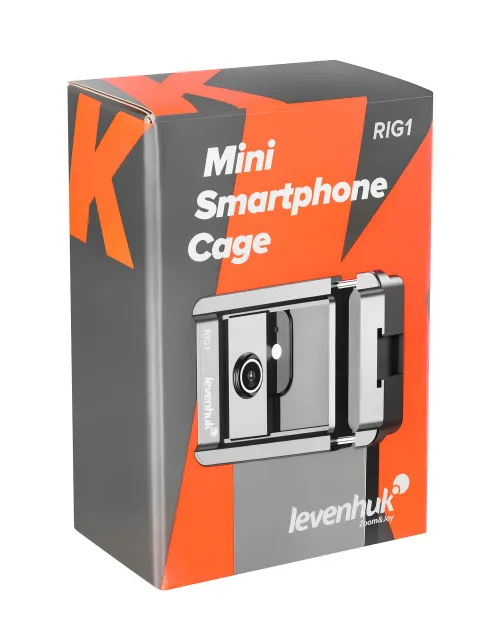 картинка Мини клетка за смартфон Levenhuk Kelvin RIG1,  15