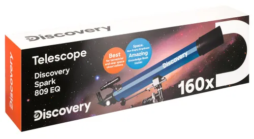 изображение Телескоп Levenhuk Discovery Spark 809 EQ с книга,  15