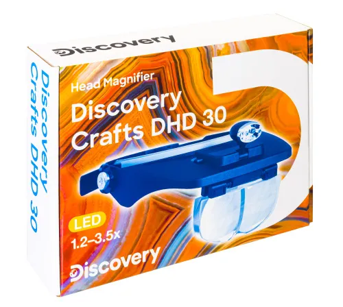 снимка Лупа за глава Levenhuk Discovery Crafts DHD 30,  12