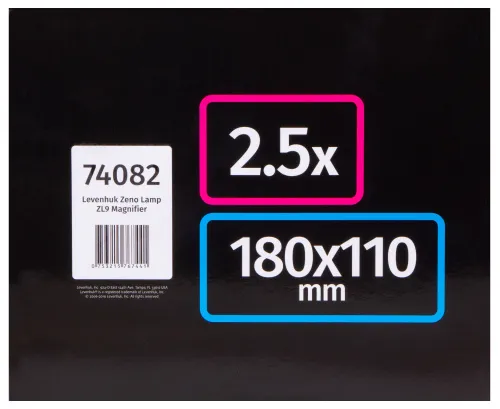 картинка Лупа Levenhuk Zeno Lamp ZL9,  13