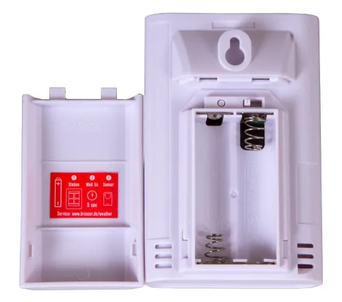 снимка Mетеорологична станция Bresser TemeoTrend JC LCD RC, бяла,  9