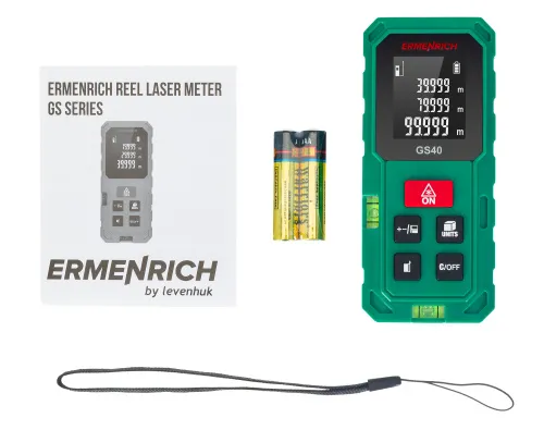 снимка Лазерен измерител Ermenrich Reel PLUS GS40,  2