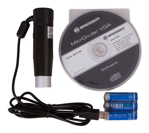 изображение Цифров микроскоп Bresser National Geographic 40–1024x с калъф,  7