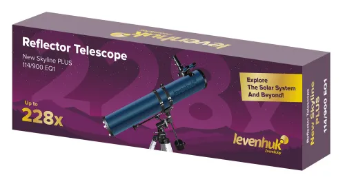 картинка Телескоп Levenhuk New Skyline PLUS 114/900 EQ1,  2