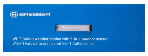 снимка Метеорологична станция Bresser Wi-Fi 5-в-1 с цветен дисплей, черна,  16