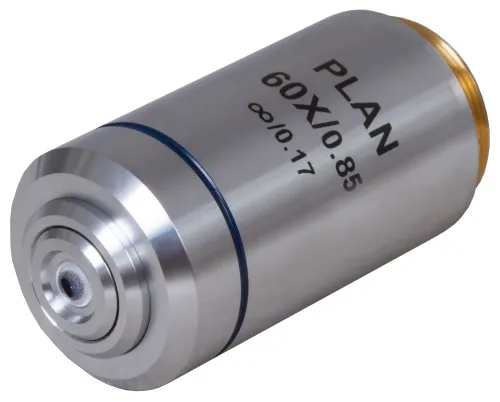 снимка Планахроматичен обектив с корекция до безкрайност Levenhuk MED 60x,  2