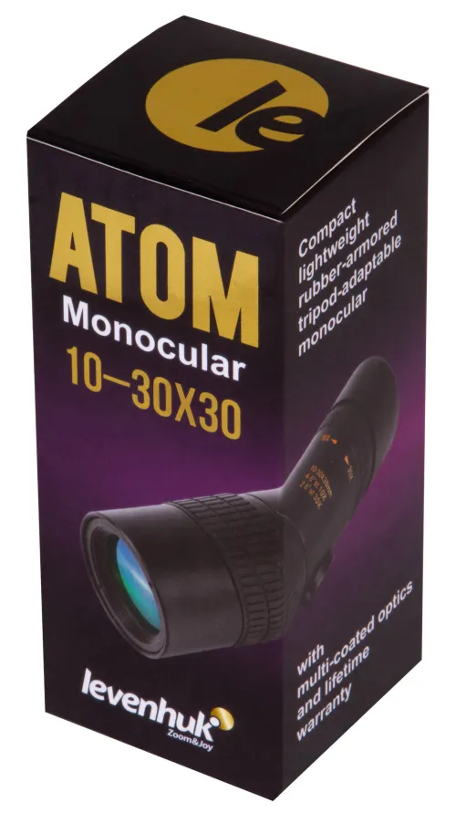 изображение Монокъл Levenhuk Atom 10–30x30,  11