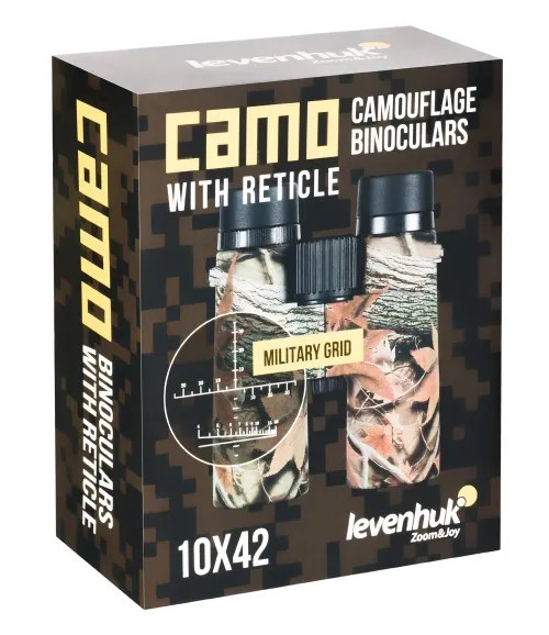 фотография Бинокъл с решетка Levenhuk Camo 10x42,  14