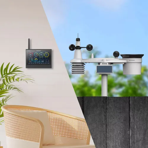 изображение Wi-Fi метеорологична станция Bresser 9-in-1 MeteoChamp HD,  2