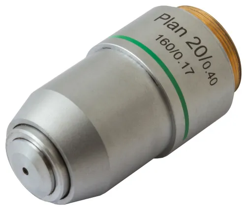 изображение Планахроматичен обектив Levenhuk MED 20x,  2