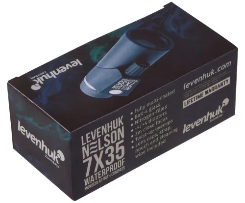 картинка Монокъл Levenhuk Nelson 7x35 с решетка и компас,  9