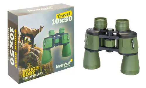 картинка Бинокъл Levenhuk Travel 10x50,  11