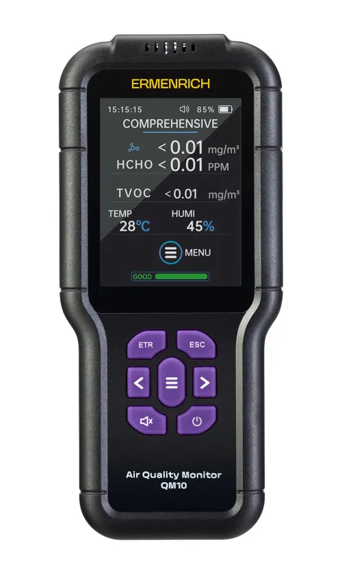 фотография Монитор за качество на въздуха Ermenrich QM10,  2