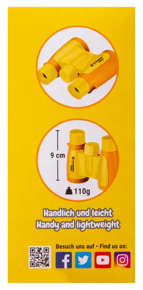 картинка Бинокъл за деца Bresser Junior 3x30,  3