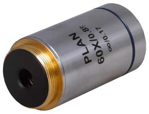 снимка Планахроматичен обектив с корекция до безкрайност Levenhuk MED 60x,  3