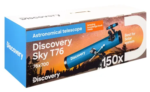 фотография Телескоп Levenhuk Discovery Sky T76 с книга,  15