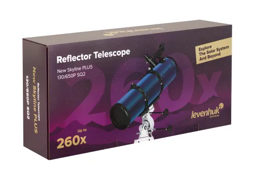 снимка Телескоп Levenhuk New Skyline PLUS 130/650P SQ2,  14