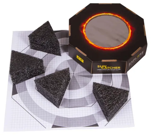фотография Соларен филтър Explore Scientific Sun Catcher за 80–102 mm телескопи,  5