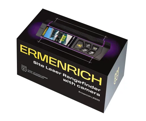 снимка Лазерен измерител Ermenrich PRO LR200, с камера,  8