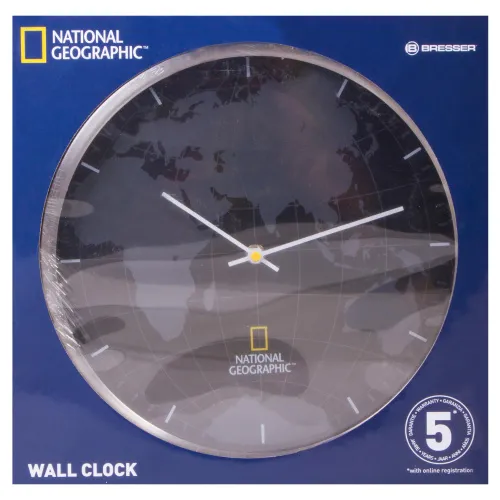 снимка Стенен часовник Bresser National Geographic 30 cm,  7