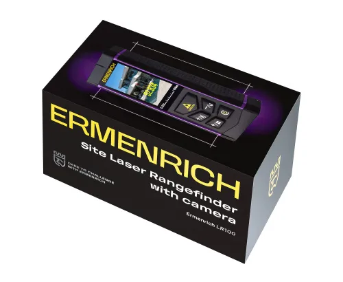 снимка Лазерен измерител Ermenrich PRO LR100, с камера,  8